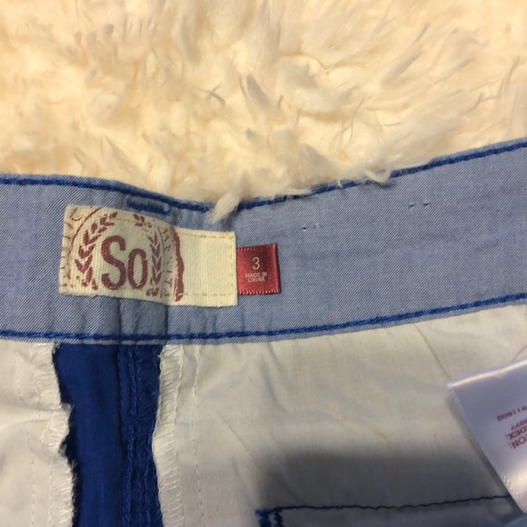 So shorts Royal blue size 3 - Picture 3 of 3